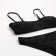 Female Separate swimsuit with tunic minku Black color, size 48