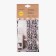 EXPRESSIA curtain for the bathroom fabric 180x180 cm, white-black yellow color
