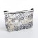 Cosmetic bag with lightning, yellow/black color