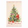 Ethel towel Noble Christmas 40x73cm, 100% HL, sarzha 190 g/m2