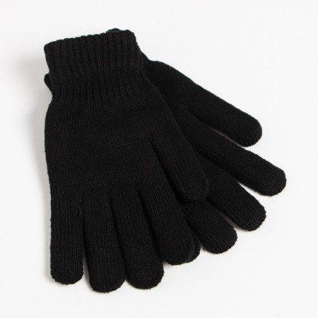 Male gloves double, mix color, size 8-9 (20-24)-1