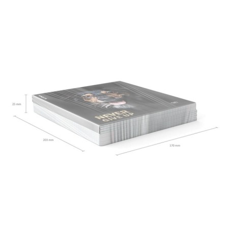 A notebook of 96 sheets in the Erichkrause "Dog", matte lamination, an offset block 100%, mix-12