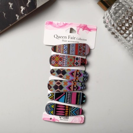 Invisibility for Herty hair (set 6 pcs) Ornaments, 5.5 cm, mix-2