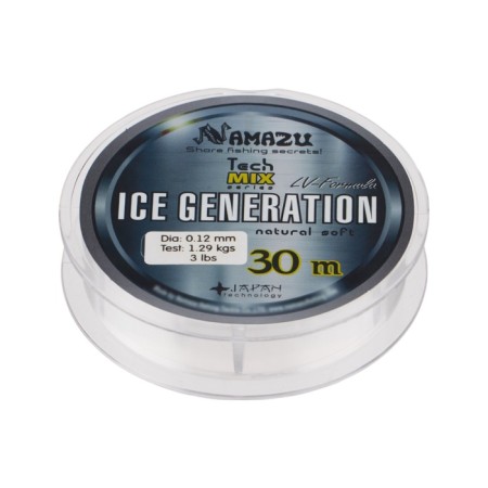 Namazu Ice Generation Flacks, diameter 0.12 mm, test 1.29 kg, 30 m, transparent-1