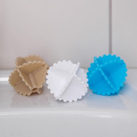 Balls for washing linen shade, d = 4.5 cm, 3 pcs, color mix-5