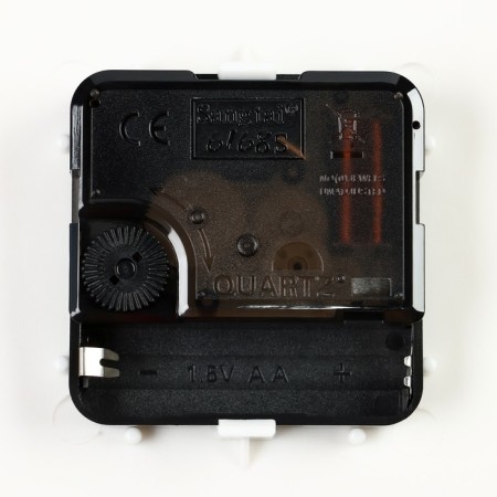 The clock is double-sided, on the suspension "spring", silent, dial D-17 cm, 30 x 48 cm-3