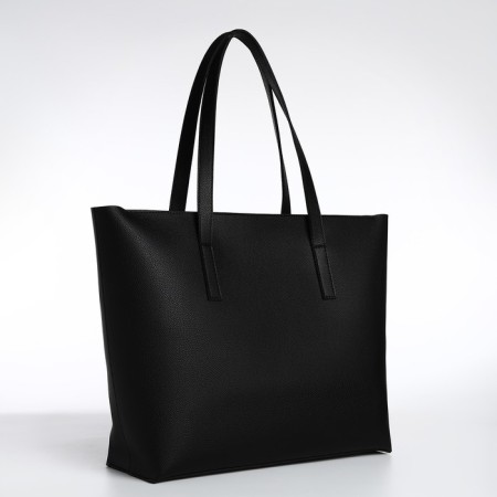 Female bag Textura, chover, large size, black color-2