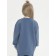 Sweatshirt for girls, height 92 cm, dark gray color