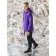 Hugs Happy, height 152 cm, purple color