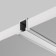 Aluminum profile built-in Led Strip Alm-1209-S-2M, 200x1.24x0.9 cm, silver color