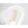 LED lamp wall -mounted with a switch on the Ambrella Light, Original, FA9557, LED, 20 W, 1500LUM, 3000, 6400K, white color.