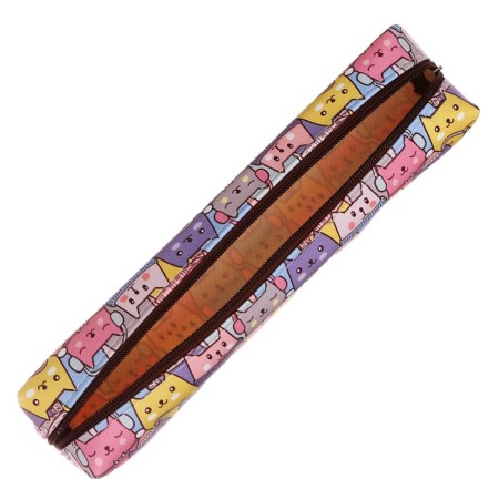 School Penal on the zipper "cat"-3