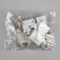 Set of garlands “Thread” 2 m Rosa, IP20, silver thread, 20 LED, glow of multi, 3 modes, AG13x3, 3 pcs.