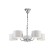 Anita chandelier, 5x40W E14, chromium color