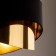 Suspended lamp TK Lighting Grant Black 4823, E27, 1x40W, 380x380 mm, black color black