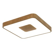Ceiling light Mantra Coin, Led, 3900lm, 2700-5000k, 440x440x70 mm, color wood