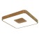 Ceiling light Mantra Coin, Led, 3900lm, 2700-5000k, 440x440x70 mm, color wood