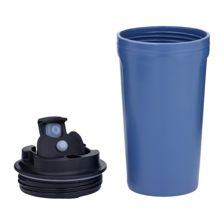 Thermal circle, 420 ml, casual, retains heat 2 hours, blue-4