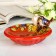 Souvenir ceramics stand "Birds on a plate" 7x13.5x14.5 cm