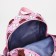Baby backpack on lightning, 3 outer pockets, pink color