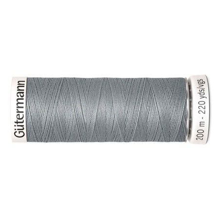 SEW-HALL thread for all materials, 200 m, 748277 (040 ash-gray)