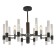 Supreme chandelier, 5x40W E14, black color