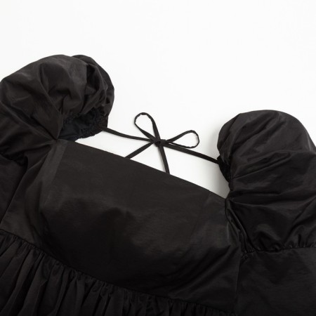 Dress women's balloon minku: Partydress Black color, size 42-44-5