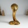 Souvenir Polystone "Egyptian cobra" gold 10.5x8.7x19 cm
