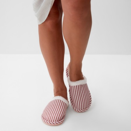 Women's slippers, size 38-39, red-9