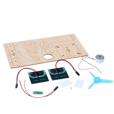 Designer electronic "sun wind", works from the solar battery-2