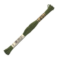 The threads of the DMC 117 (3362), 12 pcs. packaged