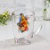Glass Glass "Tropical Birds", 300 ml