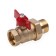 Ballic Aqualink, PN 50 tap, internal/outer thread 3/4, ", Direct, straight, butterfly