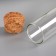 Decor for creativity Glass "A tube with a cork" 35 ml 12x2x2 cm