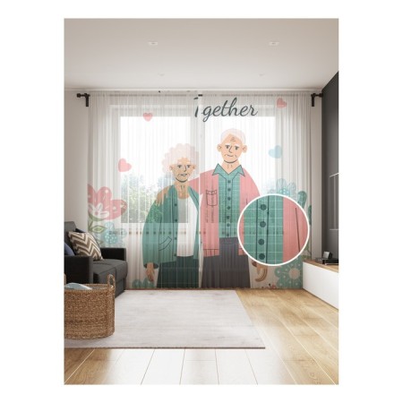 Photo "Forever Together", size 145x265 cm, 2 pcs