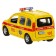 Metal machine "Renault Kangoo Resuscitation", 12 cm, doors and trunk open, yellow color