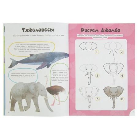 Entertaining book "Wild Animals"-1