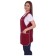 Apron No. 30, p. 42-48, burgundy color