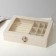 Steam for jewelry "Casket", 7 stripes, 9 cells, 20 × 15 × 4.5, beige color