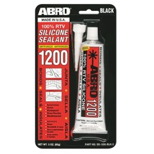 Герметик силиконовый 1200 чёрный ABRO, 120 г