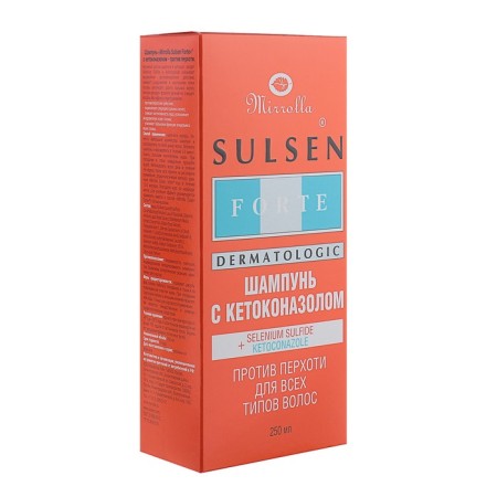 Sulsen Forte shampoo 2% with ketoconazole, 250 ml