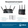 Wireless ASUS RT-AX88U Pro AX6000 10/100/2500Base-TX/4G Ready Black