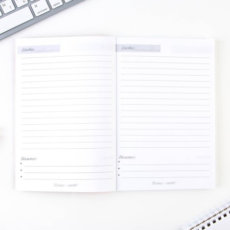 Gift set in the portfolio "Dear Teacher": A5 diary A5 80 sheets, bookmarks, pen-3