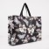Household bag without fastening, black color