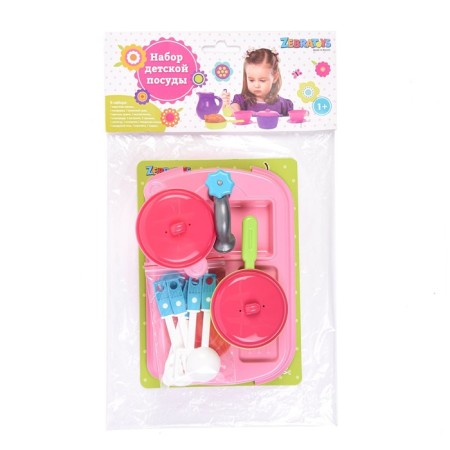 Набор детской игрушечной посуды-1