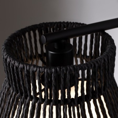 Bra Freya Fr5405WL-01B Cottage, 200x200x195 mm, E14, 1x40W, black color-4