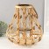 Climbing tree on 1 candle "vine with nodules" natural 16x33x35 cm