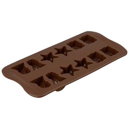 Form for the preparation of candy Christmas, silicone-3