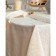 Round tablecloth Sofi de Marko "Becky", size 160 cm, milk color