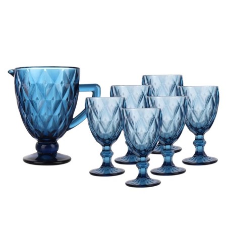 Bekker drinks, 7 items, blue color